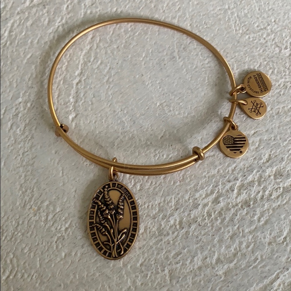 Like new Alex and ani aunt bracelet